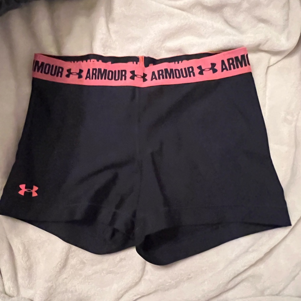 Navy Blue Under Armour Performance Shorts